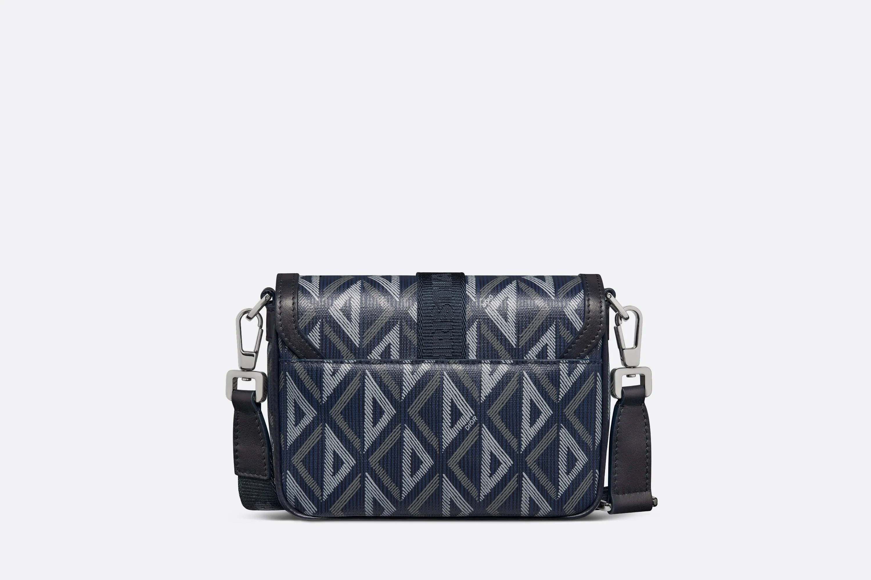 Dior Hit The Road Mini Bag • Navy Blue CD Diamond Canvas