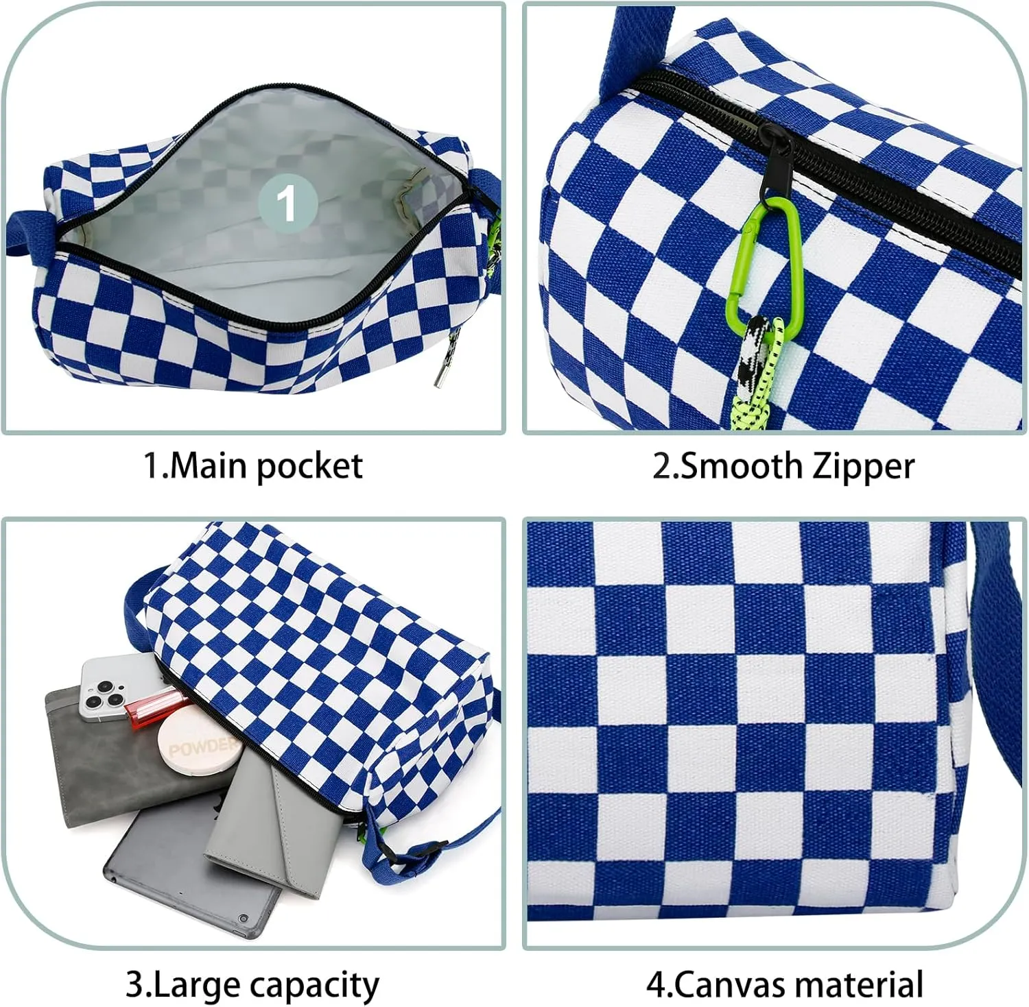 DOB SECHS Crossbody Purse Small Messenger Bags for Women Shoulder Bag…