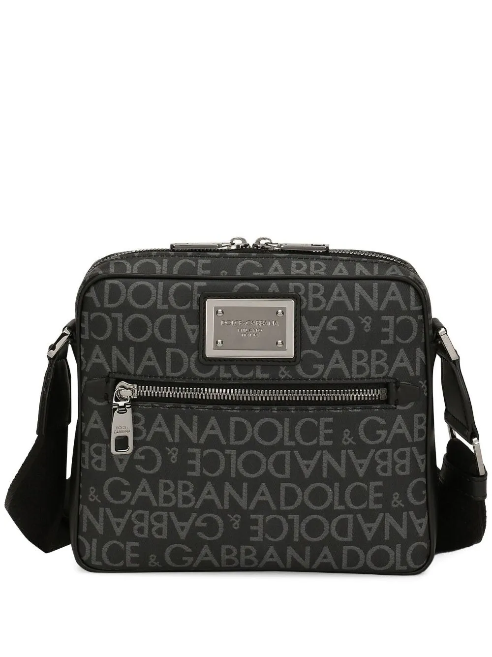 Dolce & Gabbana Allover Logo Crossbody Bag