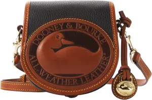 Dooney & Bourke Handbag, All Weather Leather 2 Duck Bag Crossbody - Black