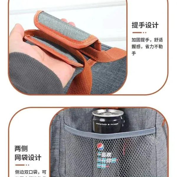 Double Compartment Insulated Lunch bag