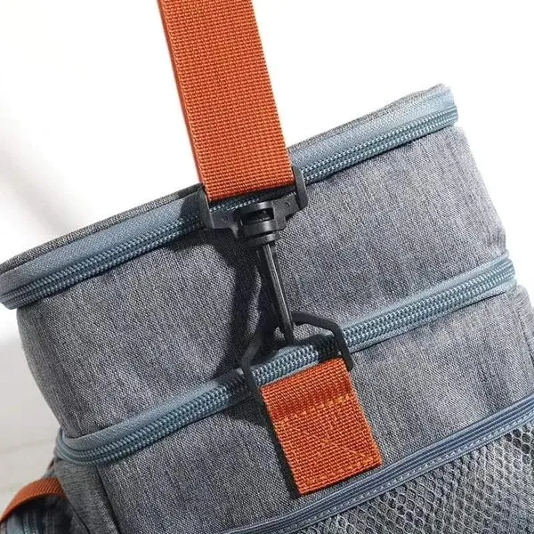 Double Compartment Insulated Lunch bag