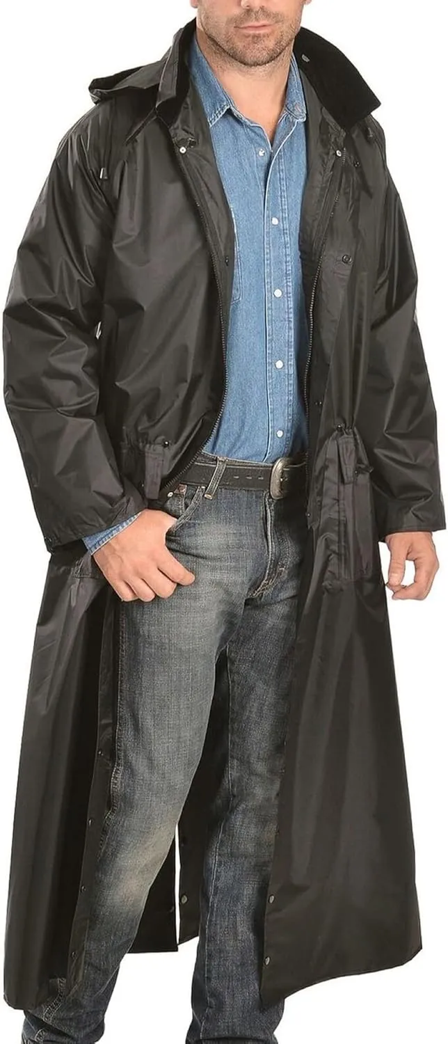 Double-s Men's Saddle Slicker Adult Rain Coat