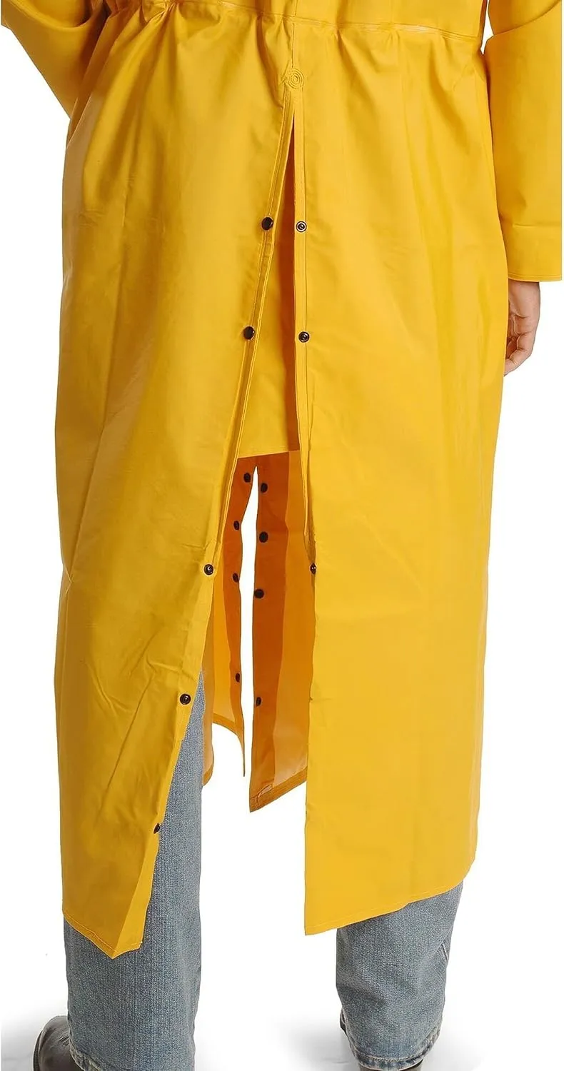 Double-s Men's Saddle Slicker Adult Rain Coat