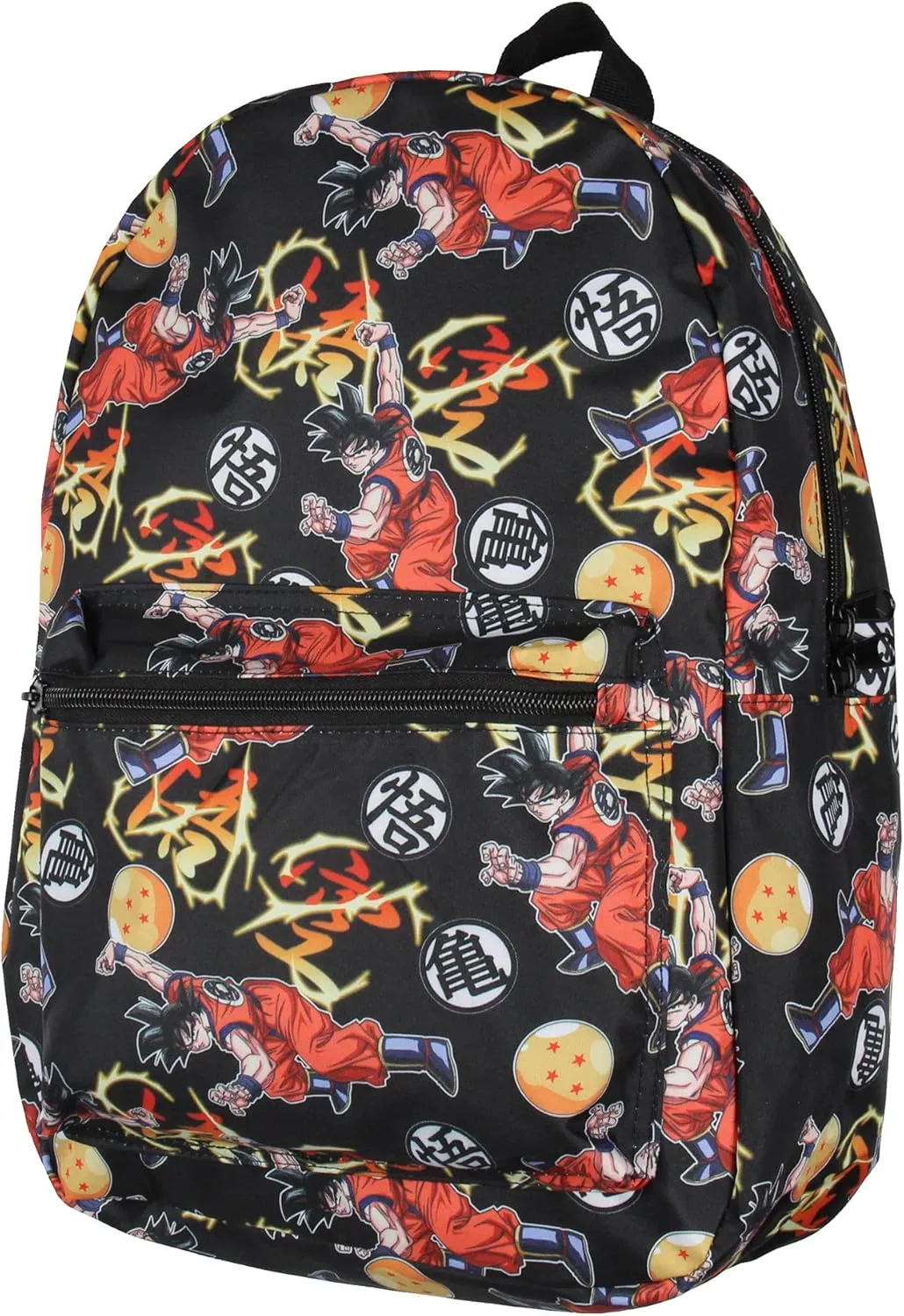 Dragon Ball Z Backpack Character Fighting Stance Backpack Laptop Travel Backpack