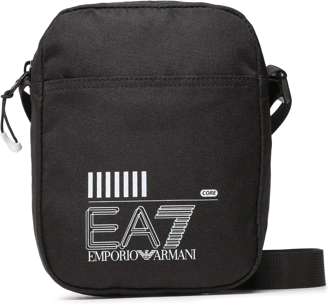 EA7 Emporio Armani Train Core ID Small Shoulder Bag - Black/White-One Size