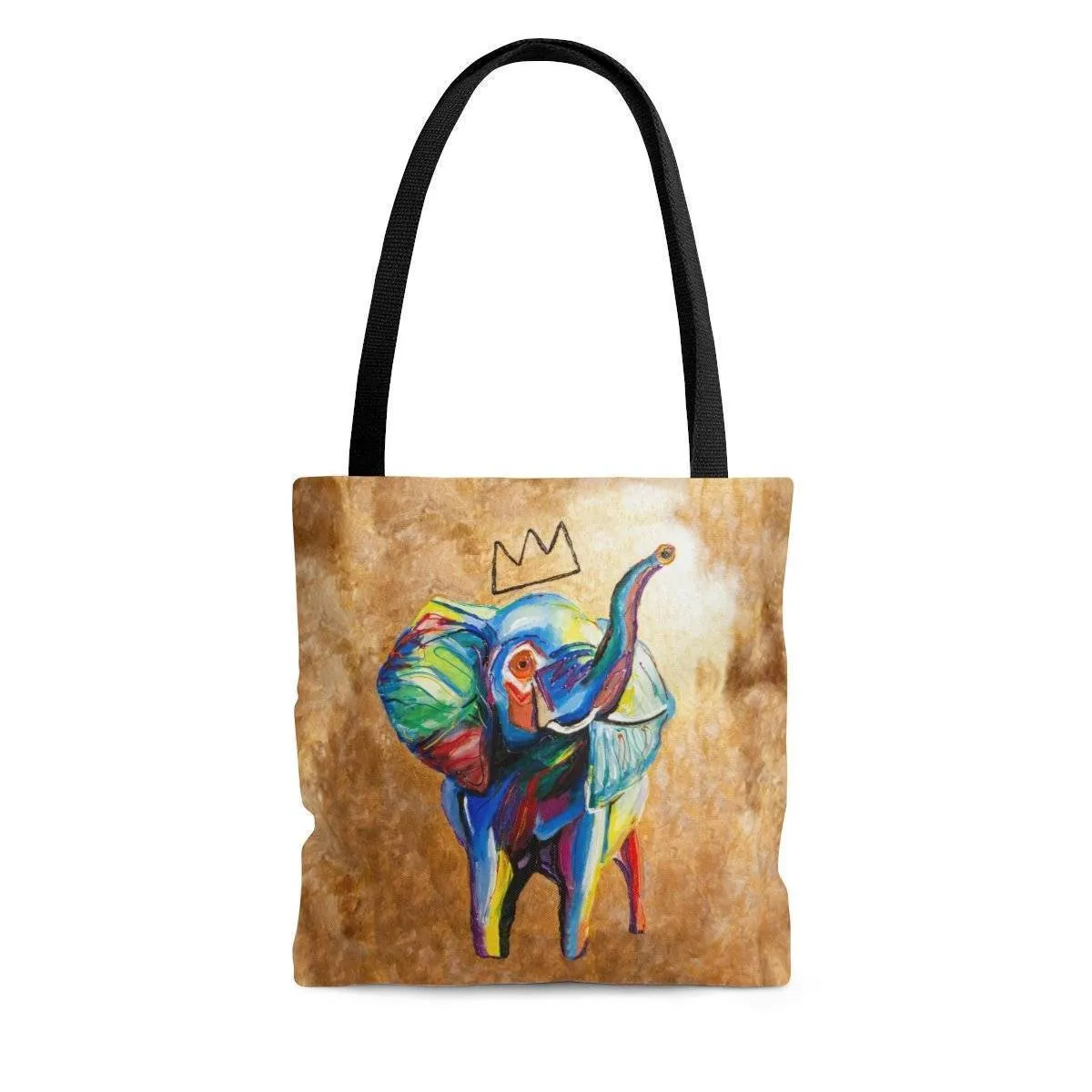 Elephant x Crown Tote Bag