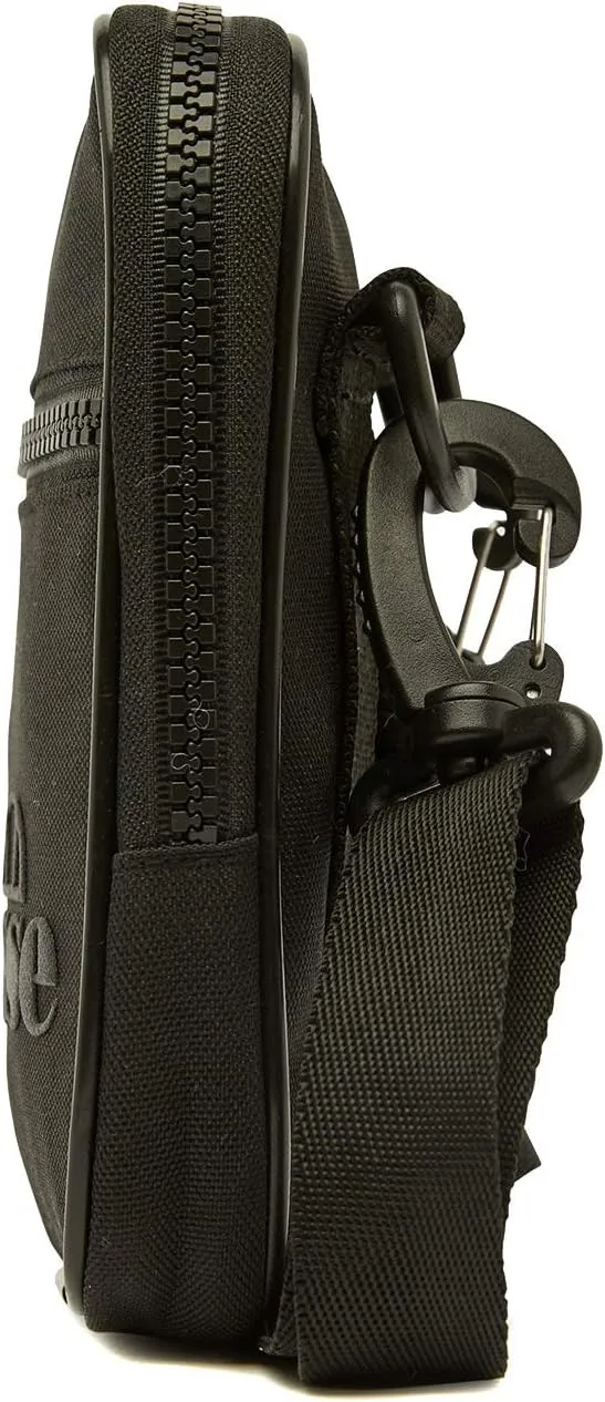 ellesse Templeton Polyester Small Black Mono Cross Body Bag