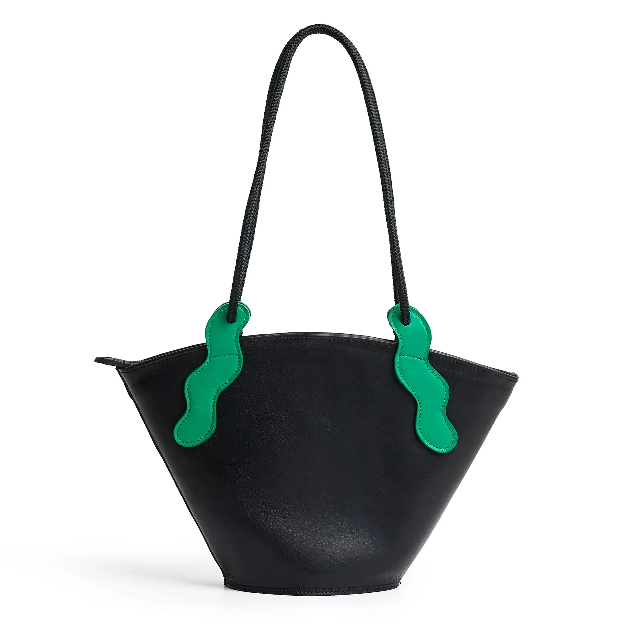 Emele Bag - Black / Lawn Green