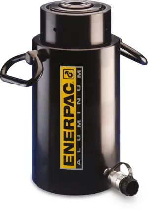 Enerpac RAC-1008 Single-Acting Aluminum Hydraulic Cylinder with 100 Ton Capacity, Single Port, 7.87" Stroke