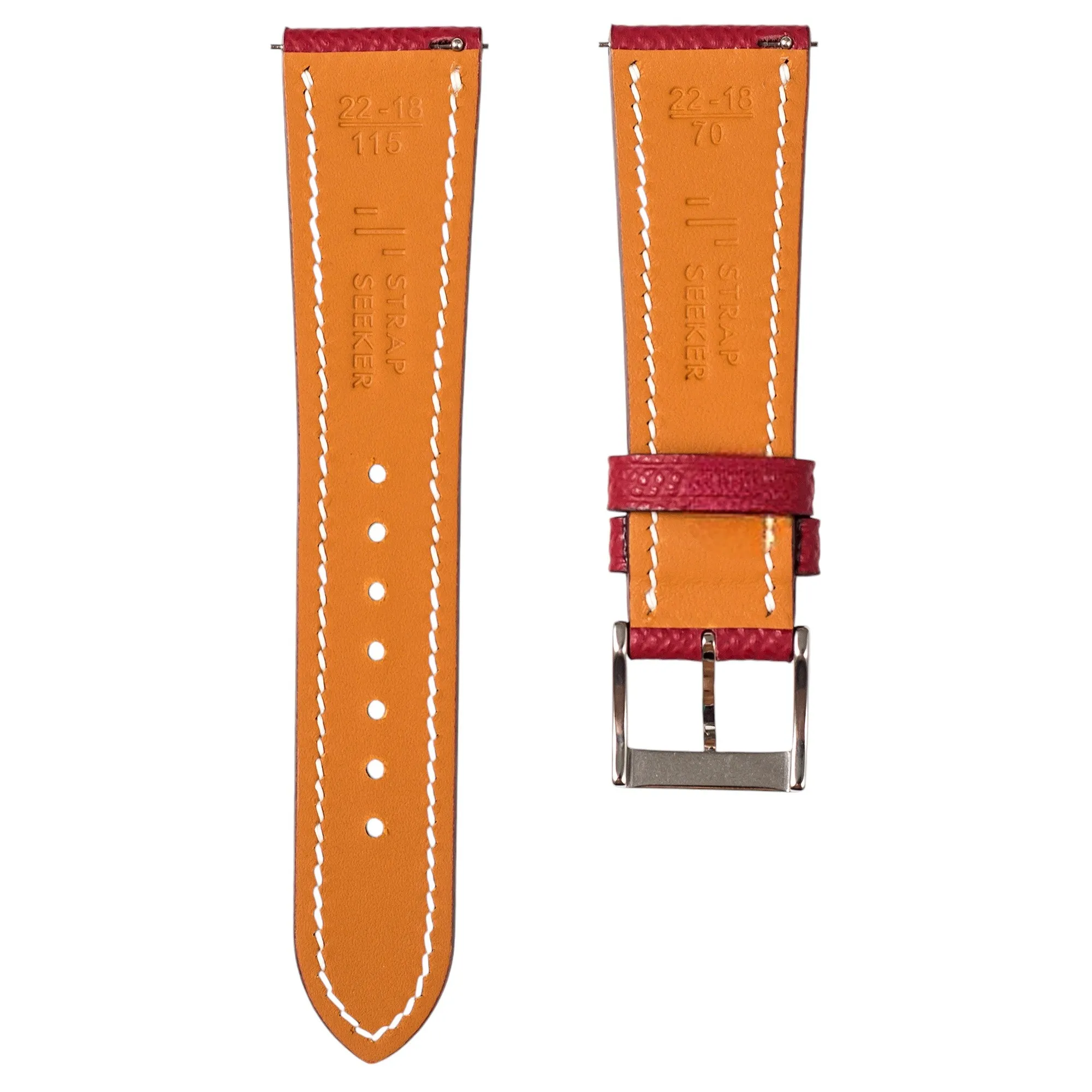 Epsom Calfskin Leather Strap - Quick-Release - Black (2439)