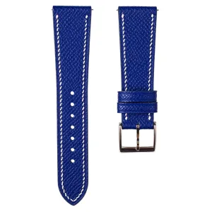 Epsom Calfskin Leather Strap - Quick-Release - Electric Blue (2439)