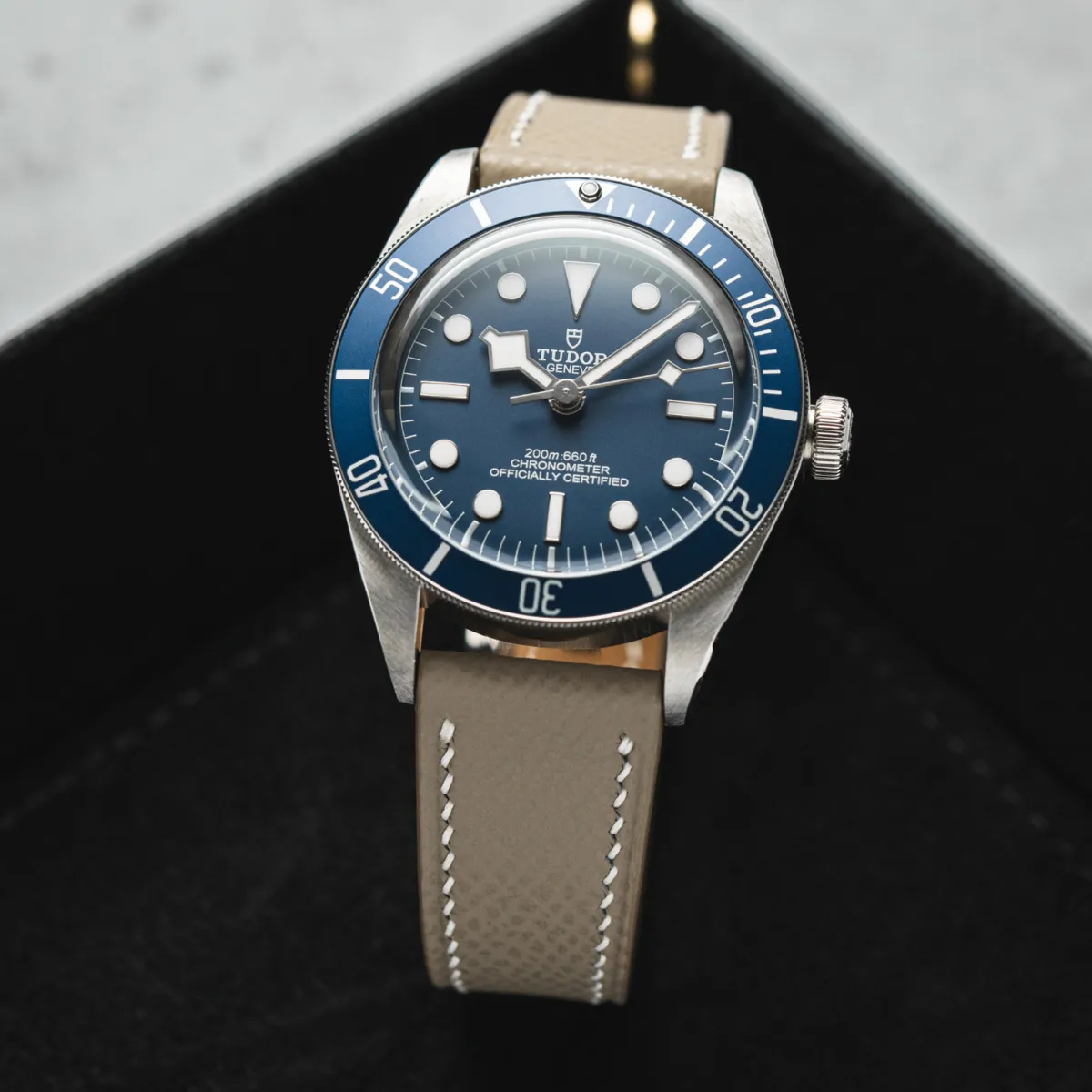 Epsom Calfskin Leather Strap - Quick-Release - Peacock Green (2439)