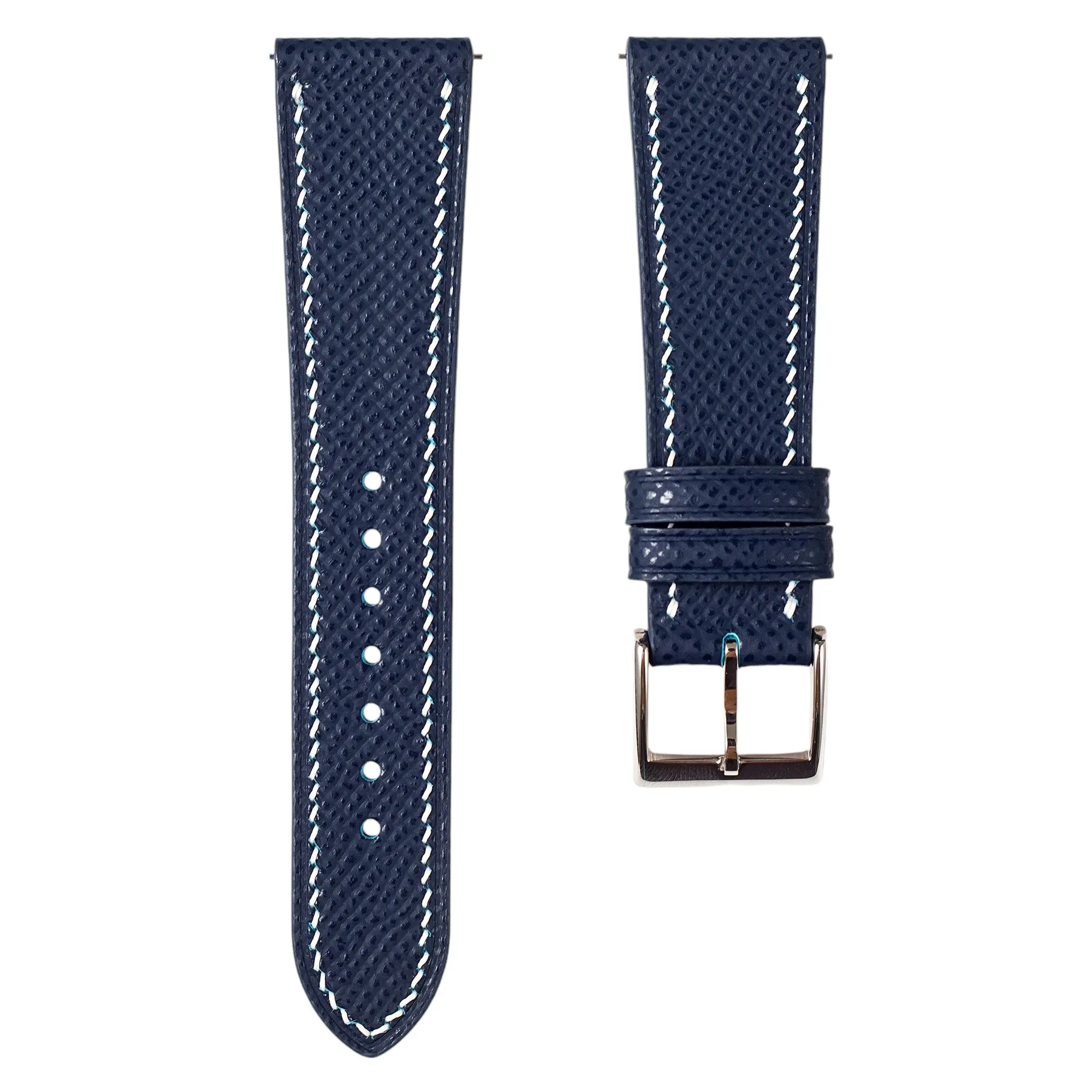 Epsom Leather Strap for Hamilton - Quick-Release - Orange (2439)