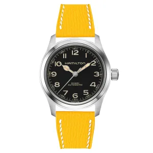 Epsom Leather Strap for Hamilton - Quick-Release - Sun Yellow (2439)