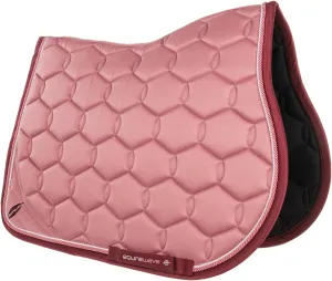 EQUINEWAVE Jump Saddle Pad, Elegant English Saddle pad, Stylized Design with Catchy Branding
