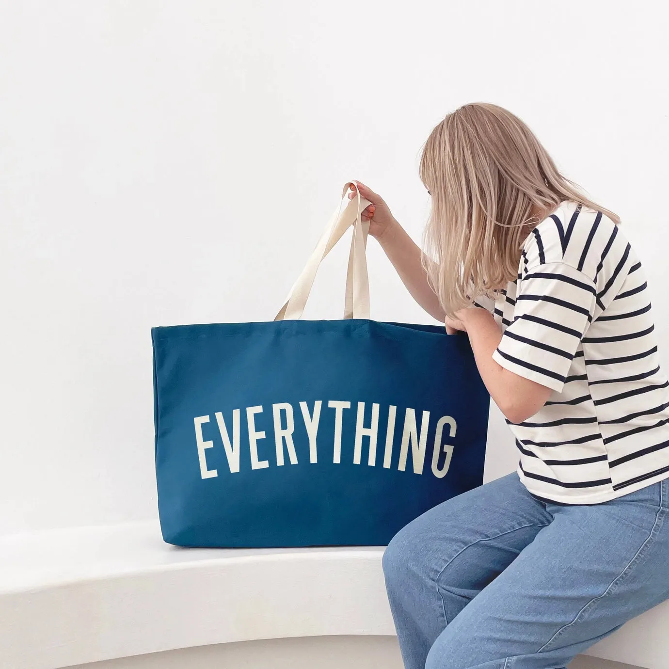 Everything Really Big Bag - Ocean Blue
