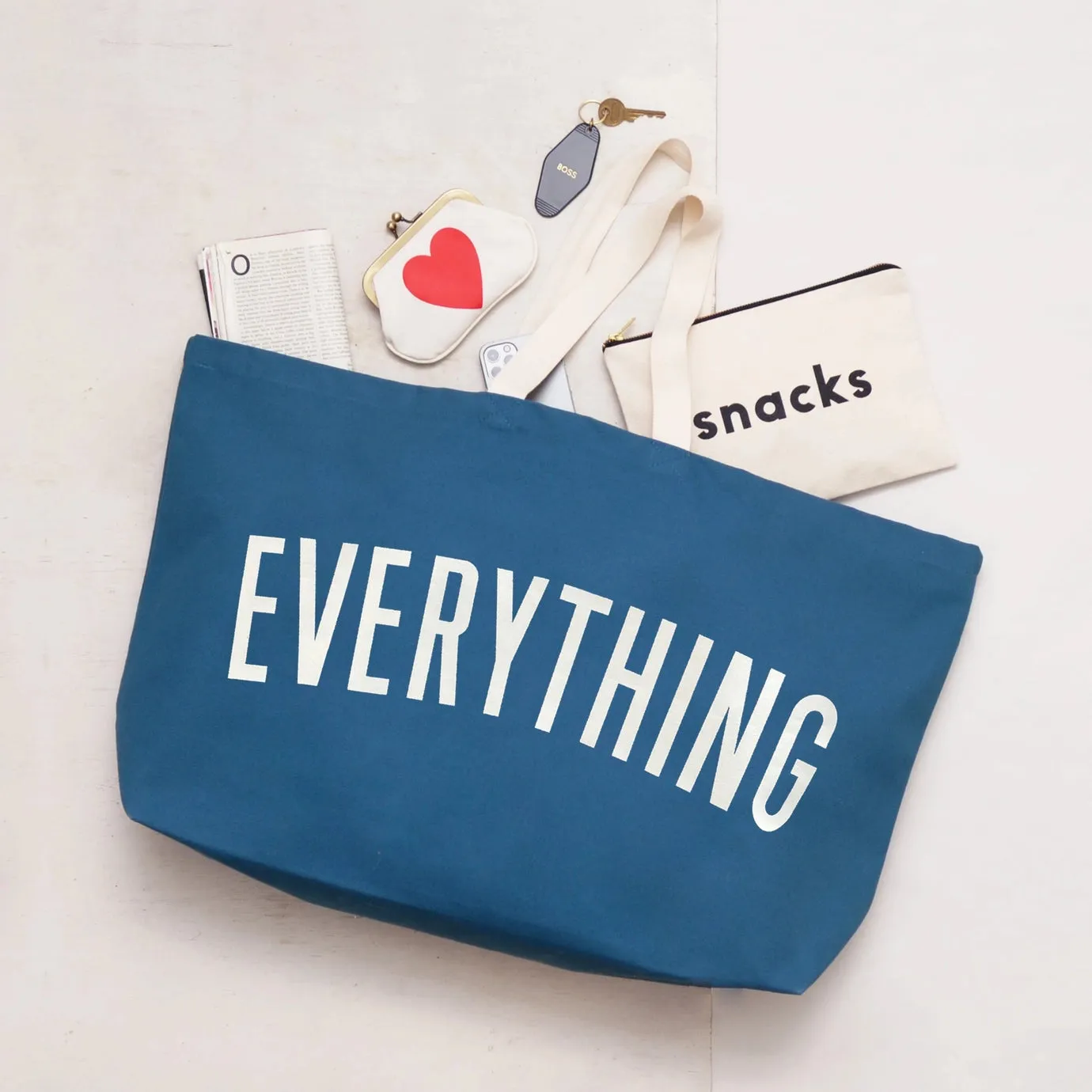 Everything Really Big Bag - Ocean Blue