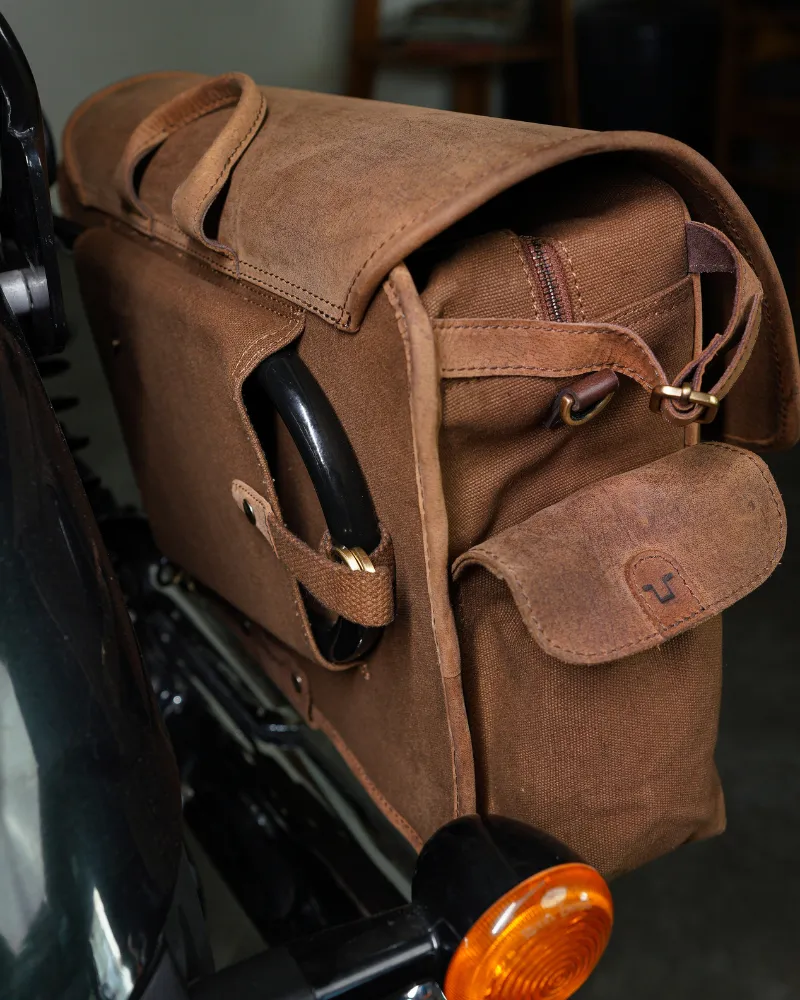 expedition saddlebag for meteor 350