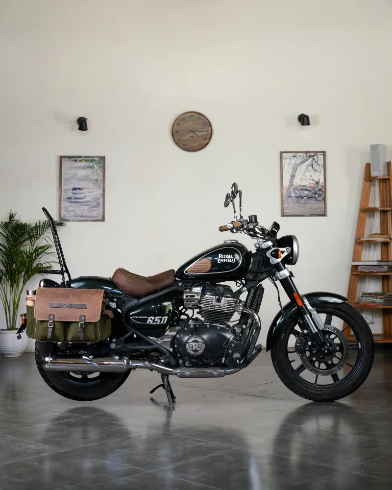expedition saddlebag for meteor 350