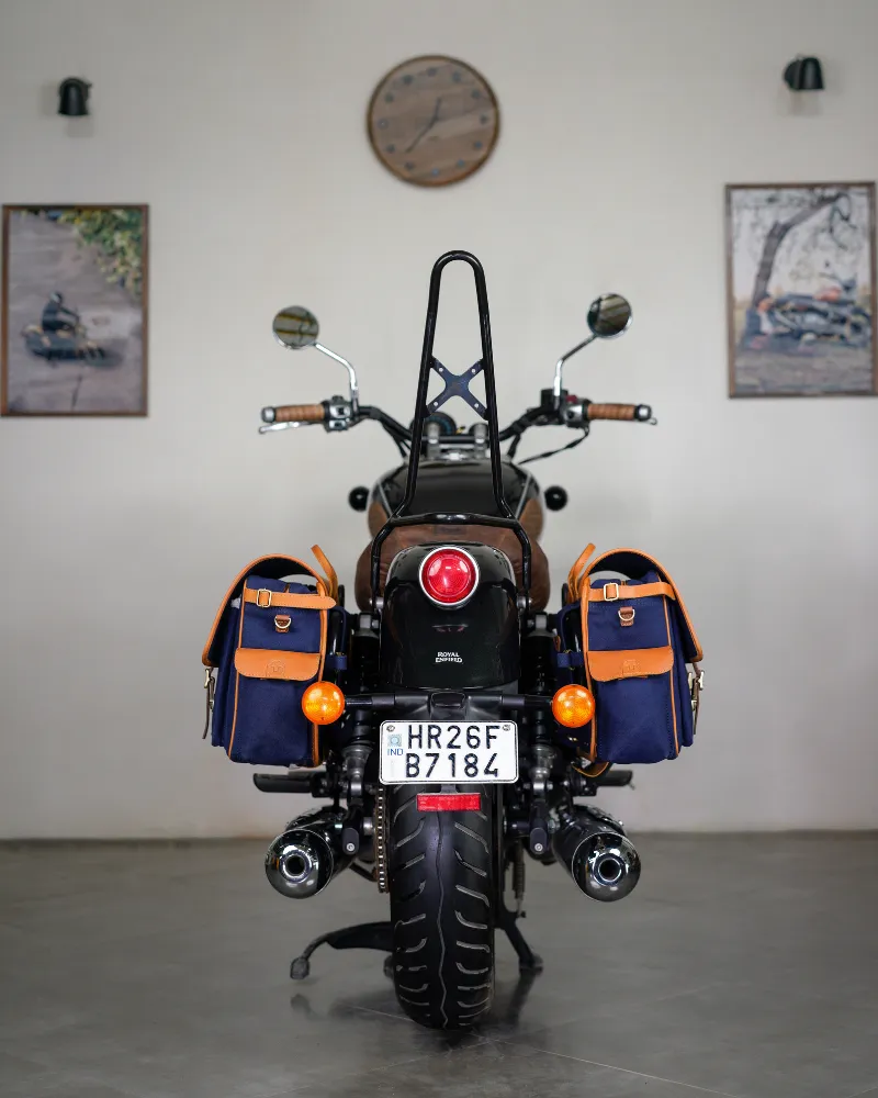 expedition saddlebag for meteor 350