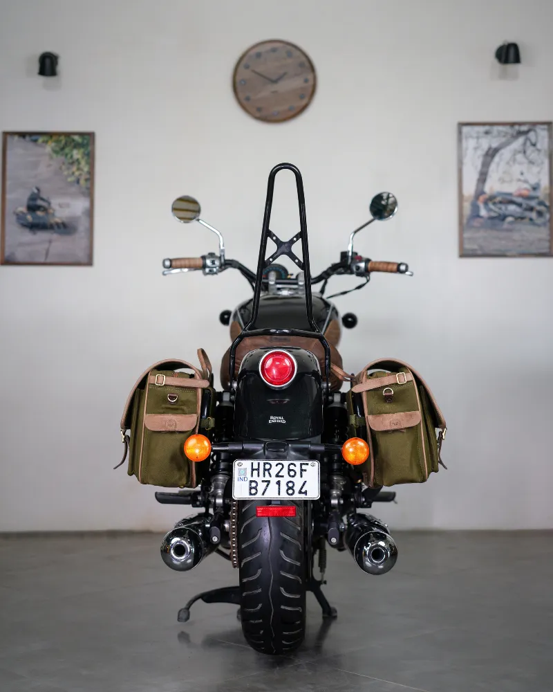expedition saddlebag for meteor 350