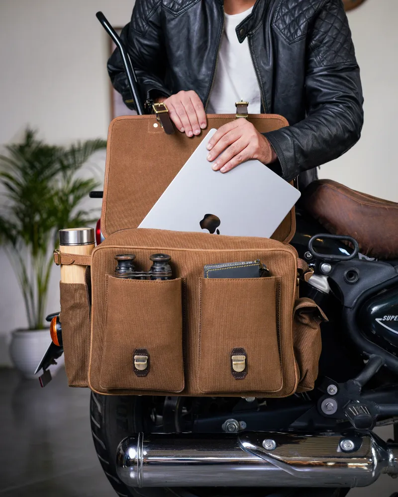 expedition saddlebag for meteor 350