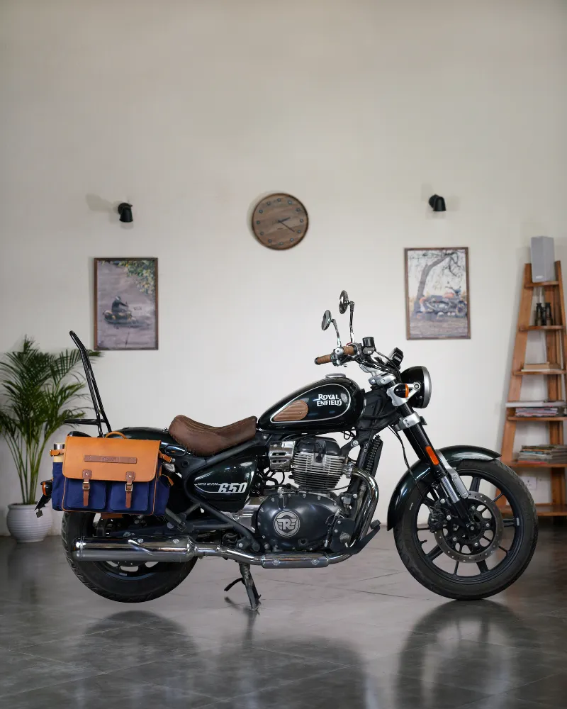 expedition saddlebag for meteor 350