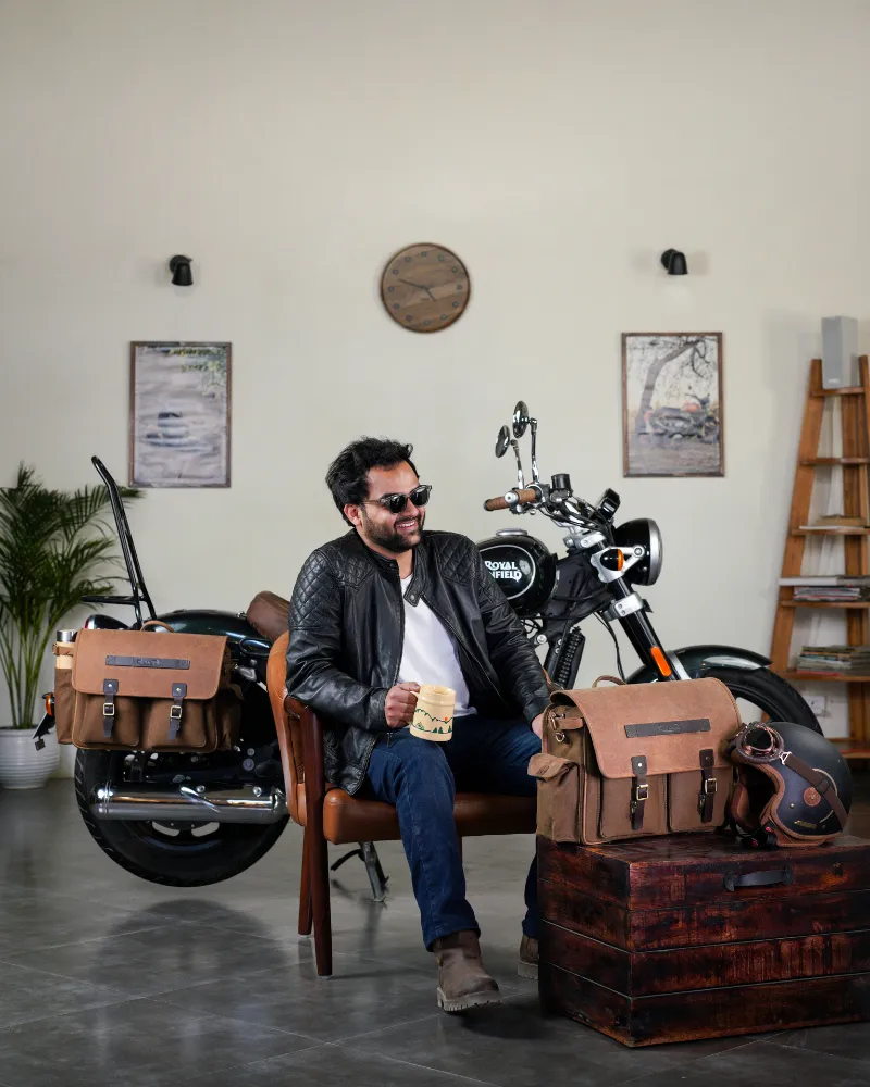 expedition saddlebag for meteor 350