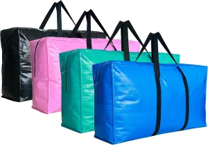 Extra Large Storage Bags, Jumbo Moving Totes Storage Bags, Waterproof Foldable Big XXL Duffle Bag for Travel,Christmas Tree Bag Bounce House Tent Storage Bags, 42x23x13.5inch