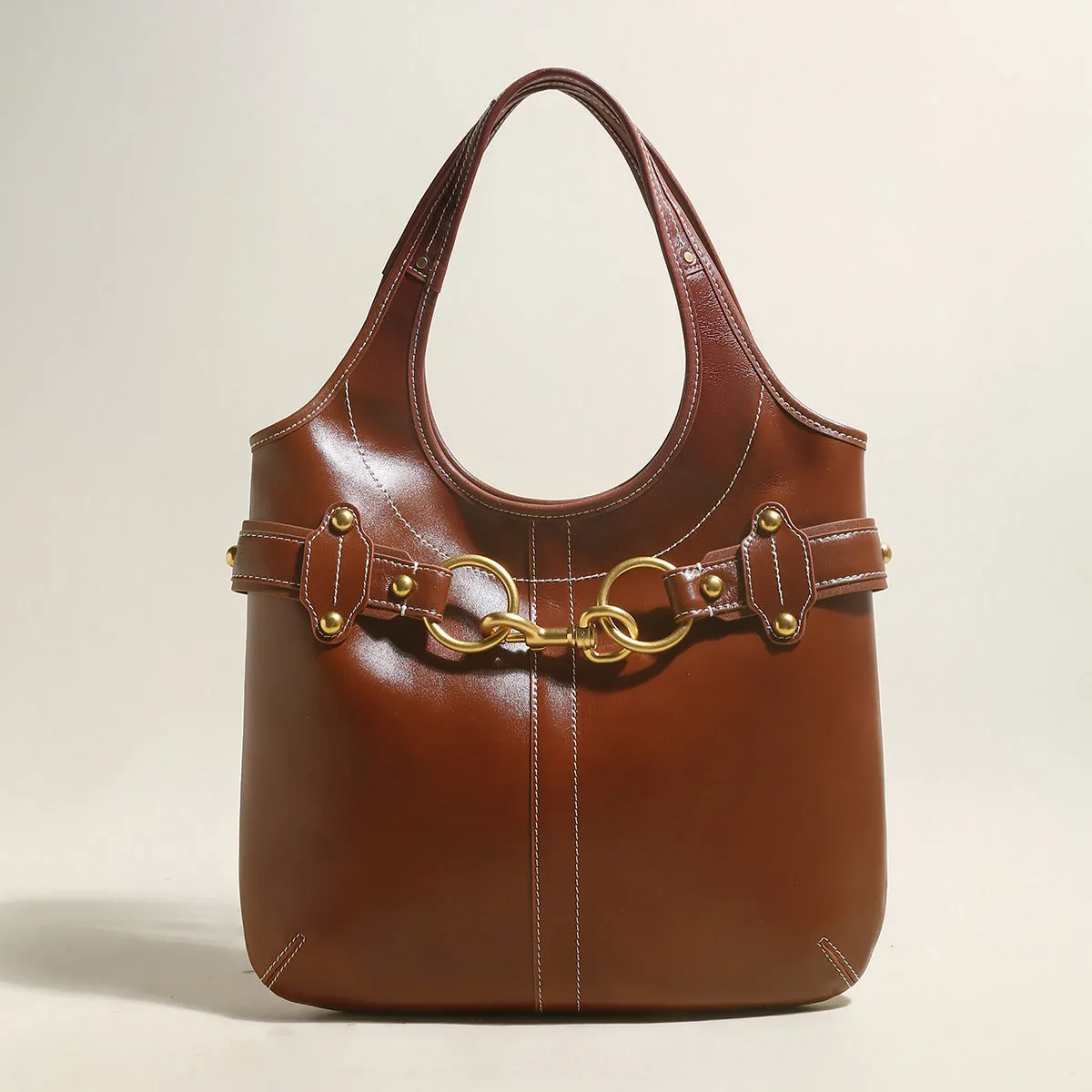 Fast shipping Belted Vintage Leather Guaranteed security Bag