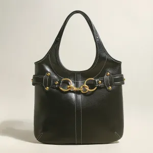 Fast shipping Belted Vintage Leather Guaranteed security Bag