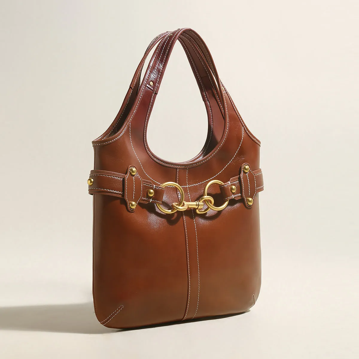 Fast shipping Belted Vintage Leather Guaranteed security Bag