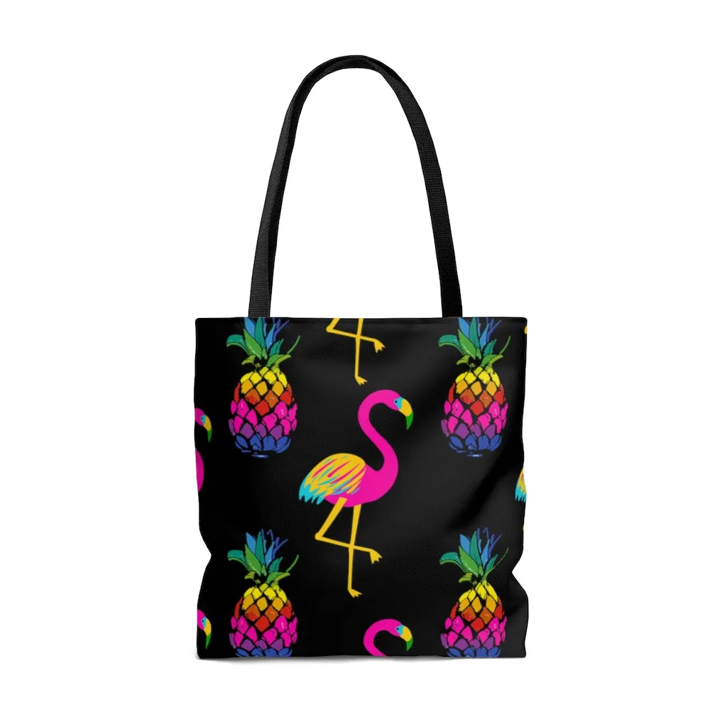 FLAMINGO/PINEAPPLE TOTE