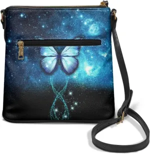 FOR U DESIGNS Leather Crossbody Bags for Women Shoulder Bags for Work Travel Sling Bag