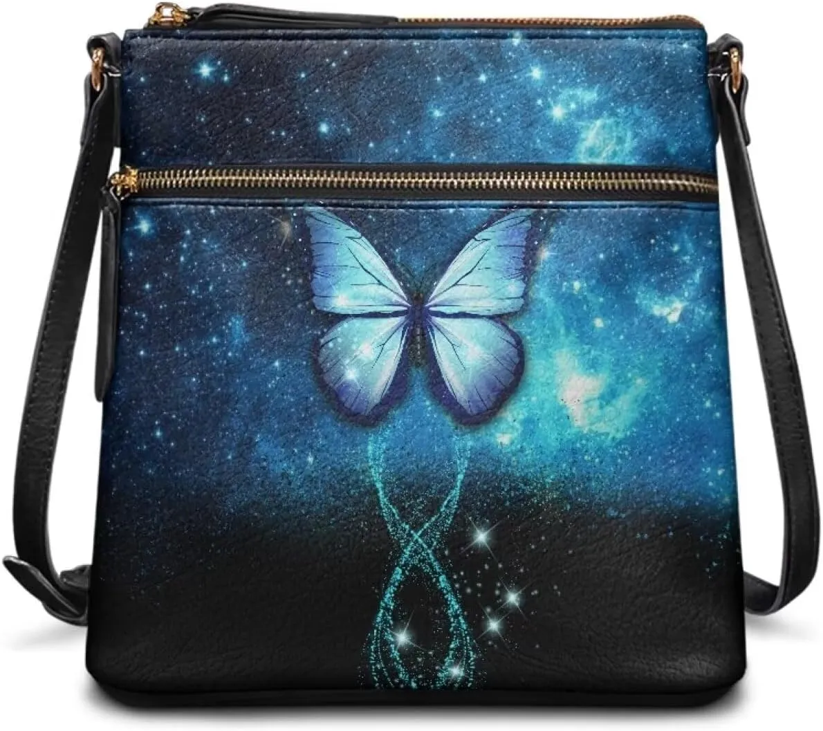 FOR U DESIGNS Leather Crossbody Bags for Women Shoulder Bags for Work Travel Sling Bag