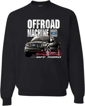 Ford Offroad Machine Classic Built Tough 4x4 Off Road Cars and Trucks Unisex Crewneck Graphic Sweatshirt