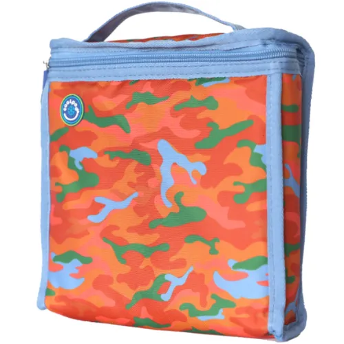 Freezable Sandwich Bag Insulated Portable Food Carrier W/ Zip Closure - Outback