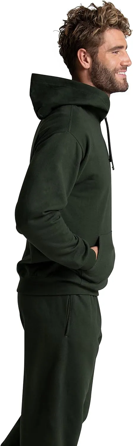 Fruit of the Loom Men's Eversoft Fleece Hoodies, Moisture Wicking & Breathable, Pullover Hooded Sweatshirt
