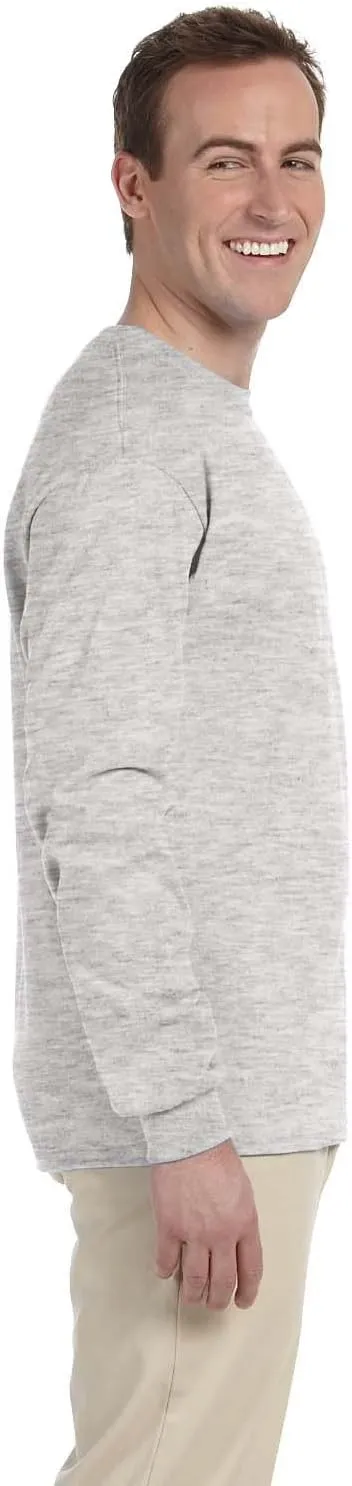 Fruit of the Loom Men's Long Sleeve Cotton T-Shirt