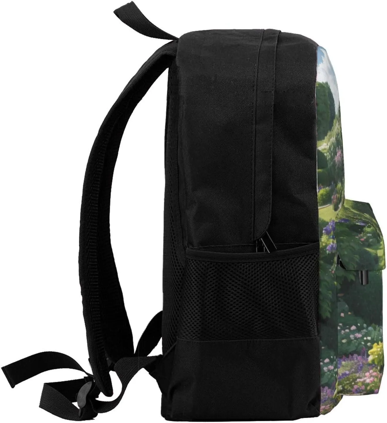Full Of Plants Backpack Printing Lightweight Casual Backpack Shoulder Bags Large Capacity Laptop Backpack