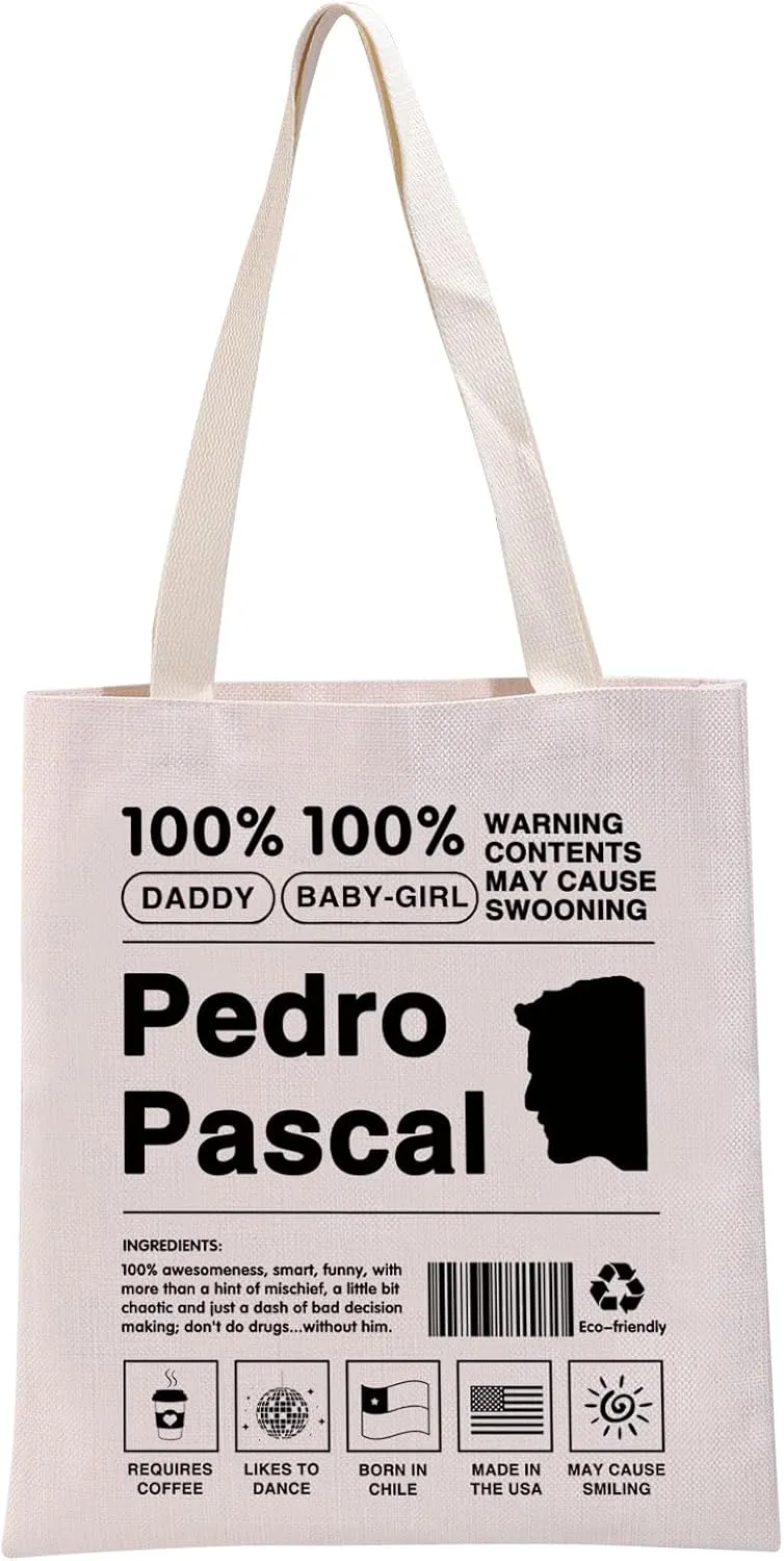 G2TUP Funny Pedro P Lover Gift 100% Pedro P Tote Bag Daddy Handbag Pedro P Fan Merch
