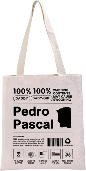 G2TUP Funny Pedro P Lover Gift 100% Pedro P Tote Bag Daddy Handbag Pedro P Fan Merch