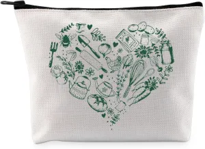 G2TUP Garden Love Gift Homestead Heart Makeup Bag Baking Cosmetic Bag Homemaking Lover Gift Mom Gift (Homestead Heart MB)