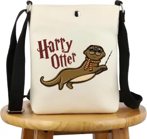 G2TUP Harry Otter Makeup Bag - Sea Otter Animal Lover Gift - Cosmetic Zipper Travel Bag for Zoo Animal Enthusiasts (Harry Otter -X)