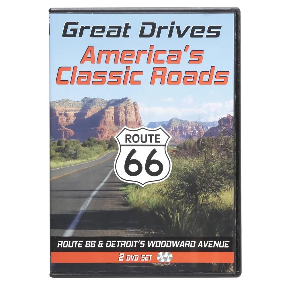 Great Drives: Route 66, America's Classic Roads, Detroit's Woodward Avenue