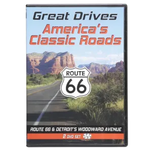 Great Drives: Route 66, America's Classic Roads, Detroit's Woodward Avenue