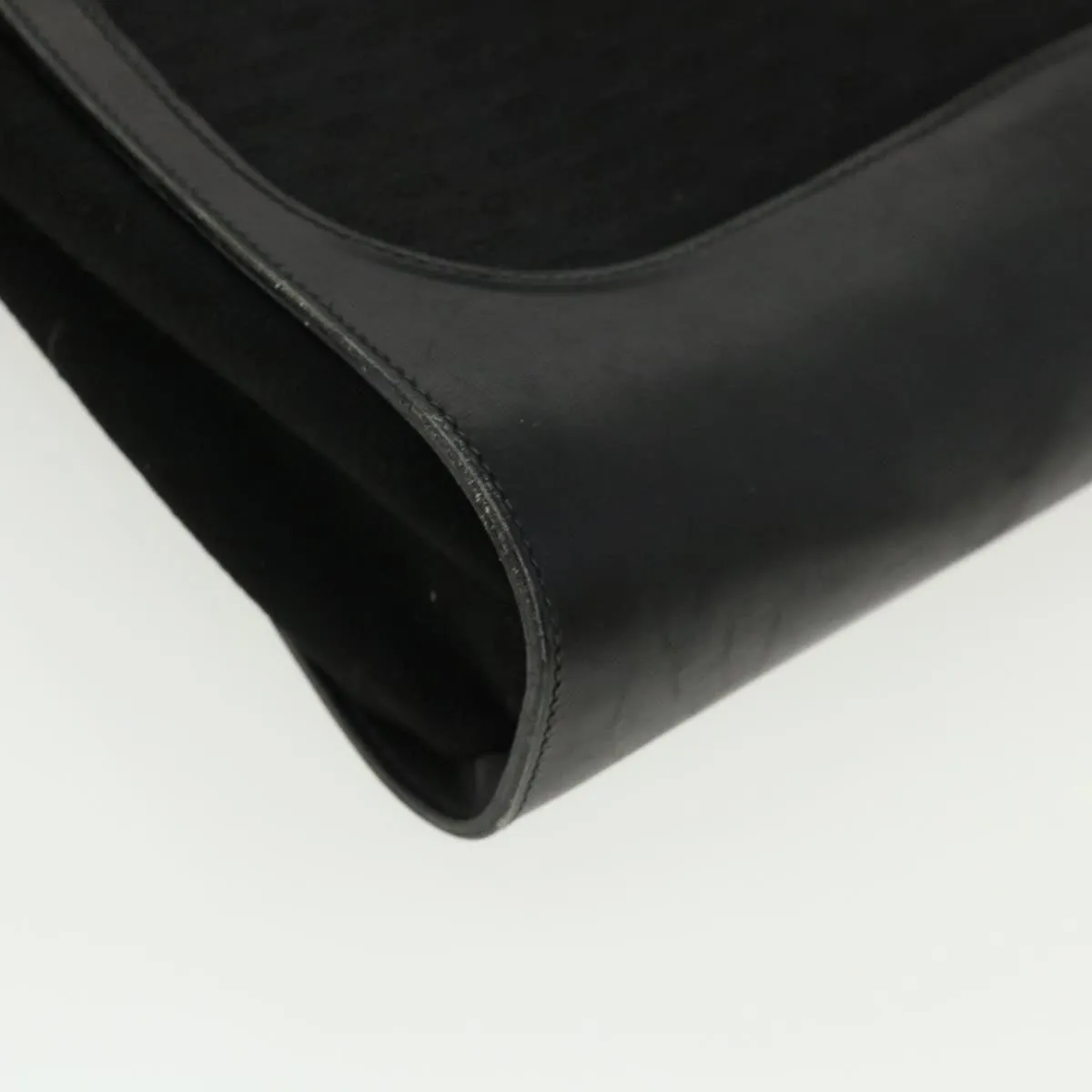 GUCCI Micro GG Canvas Shoulder Bag Black rd3454