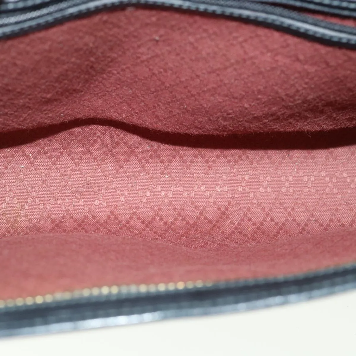 GUCCI Micro GG Canvas Shoulder Bag Black rd3454