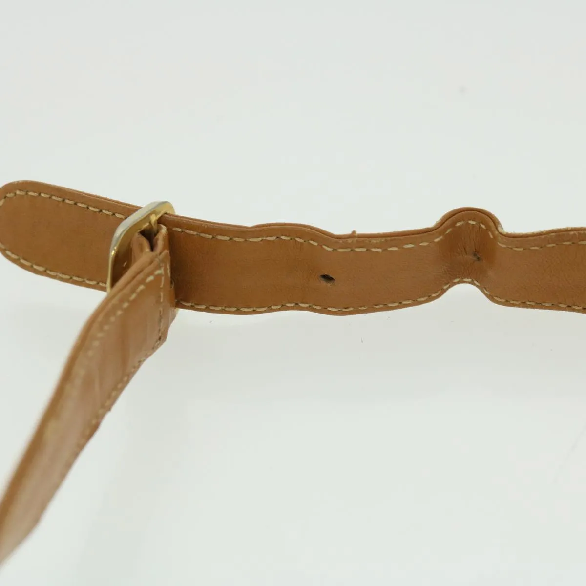 GUCCI Micro GG Canvas Shoulder Bag PVC Leather Beige 004 256 0024 52110